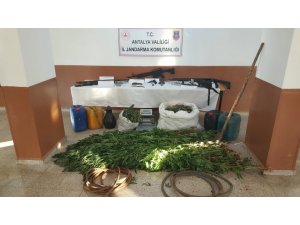 Gazipaşa’da dev uyuşturucu operasyonu