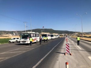 Kahramanmaraş’ta Servis Araçları Denetlendi
