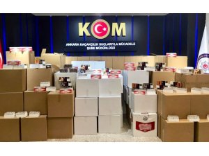 Başkent’te 1 Milyon 41 Bin 120 Adet Makaron Ele Geçirildi