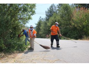 Turizm sezonu öncesi Çıralı’da çevre temizliği