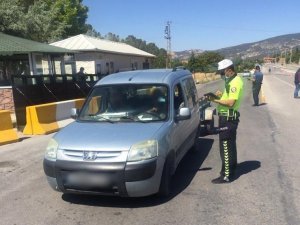 Burdur’da 190 Araç Sürücüne Ceza