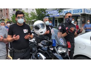 5 Aydır Verdiği Yaşam Mücadelesini Kaybeden Polise Mesai Arkadaşlarından Veda