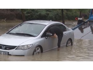 Başkent’te Sel Sonrası Araçlar Su Altında Kaldı