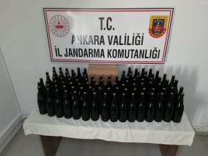 Kontrol Noktasında Durdurulan Otomobilde Kaçak Alkol Ele Geçirildi