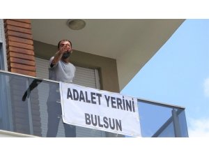 Tehdit edildiğini iddia edip kendini eve kilitledi