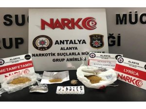 Alanya’da uyuşturucu operasyonu