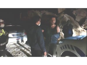 Kaza Yaptığını Fark Etmeyen Alkollü Sürücü Kovalamaca Sonucu Yakalandı