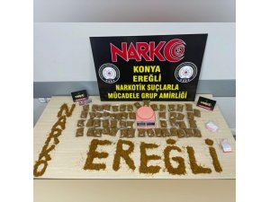 Konya’da Uyuşturucu Ve Kaçak Tıbbi İlaç Ele Geçirildi