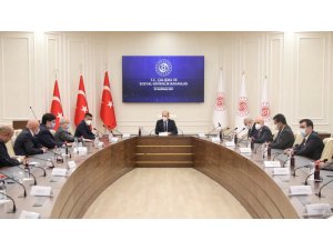 Bakan Bilgin, Ti̇sk Yönetim Kurulu Üyelerini Kabul Etti