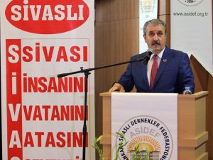 Bbp Genel Başkanı Mustafa Destici Sivaslılarla Bir Araya Geldi