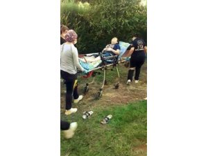 Parkta oynarken nefesi kesilen 11 yaşındaki çocuğun yardımına sağlık ekipleri yetişti