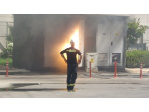Trafo yangını korkuttu