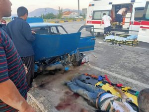 Isparta’da Otomobiller Çarpıştı: 9 Yaralı