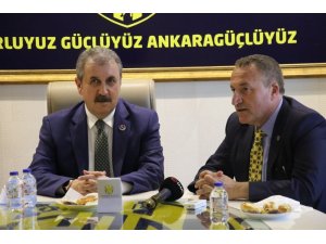 Bbp Genel Başkanı Destici’den Mke Ankaragücü’ne Ziyaret