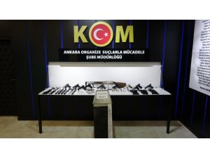 Ankara’da Yasa Dışı Silah Ticareti Yapan 15 Kişiye Gözaltı