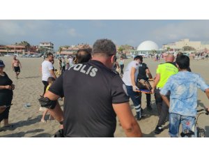 Akıntıya Kapılan Genç Son Anda Kurtarıldı