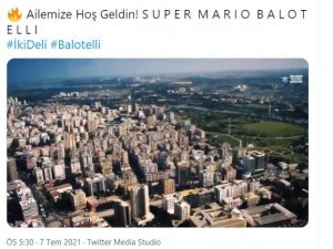 Adana Demirspor’dan Mario Balotelli’ye Özel Klip