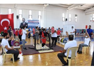 Konya’da Türkiye Görme Engelliler Halter Şampiyonası Başladı