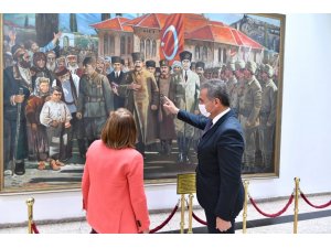 Başkan Köse Makamında Fatma Şahin’i Ağırladı