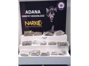 Adana’da 7 Kilo 464 Gram Esrar Ele Geçirildi