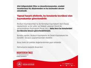 İ̇çişleri Bakan Yardımcısı İ̇nce: "İ̇ftira Ve Dezenformasyonlar Hız Kesmeden Devam Etmektedir"