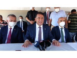 KKTC Başbakanı Ersan Saner’den Manavgat’a 17 milyonluk katkı