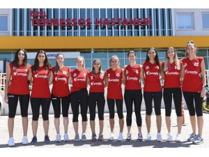 Muratpaşa Belediyespor voleybolcuları sağlık kontrolünden geçti