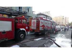 Antalya’da apartman dairesinde çıkan yangın korkuttu