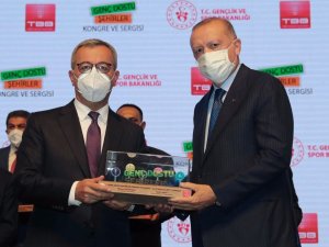 Cumhurbaşkanı Erdoğan’dan Kahramanmaraş’a Ödül