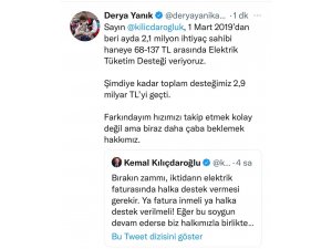 Bakan Yanık: “2,1 Milyon Haneye Verilen ‘Elektrik Tüketim Desteği’ 2,9 Milyar Tl’yi Geçti”