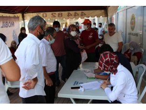 Mobil Aşı Merkezi, Alanya yaylalarında