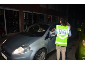 Antalya’da sürücülere yönelik trafik ve alkol denetimi