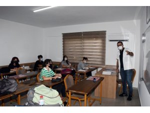 Ahmet Erkal Destek Eğitim Kurs Merkezi tam gün eğitime başladı