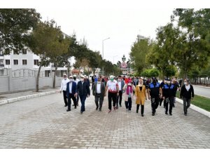 Isparta’da Avrupa Hareketlilik Haftası için yürüdüler