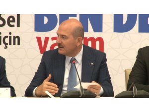 Bakan Soylu: “Bir insanın bir ayağı çukurda olsa karar almakta da zorlanır ama biz zorlanmıyoruz”