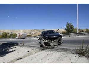 Burdur’da aday sürücü ölümden döndü