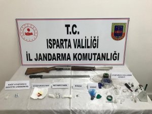 Isparta’da uyuşturucu operasyonu