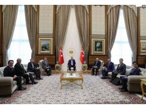 Cumhurbaşkanı Erdoğan, Farasis Energy CEO’Su Dr Keith Kepler‘i kabul etti
