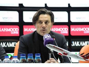 Montella: "3 puan için mutluyuz"