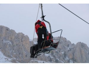 Antalya JAK Saklıkent Kayak Merkezi’nde göreve hazır