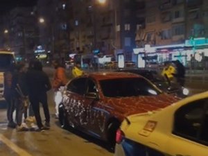 Lüks aracını disko topuna çevirdi, polisten kaçamadı