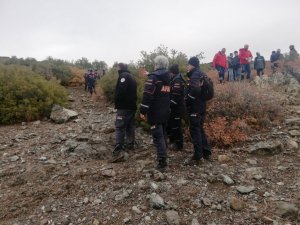 Kayıp avcının cansız bedeni drone ile bulundu