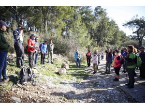 Yeşilçam yolunda doğa ile iç içe yürüyüş keyfi