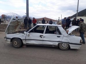 Isparta’da trafik kazası: 2 yaralı