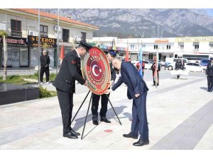 Kemer’de Çanakkale Zaferi törenle kutlandı