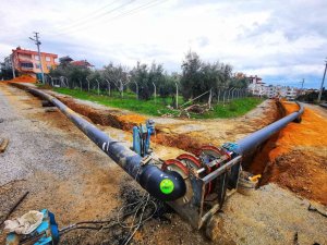 Manavgat Sarılar’ın içme suyu basınç sorunu çözülüyor