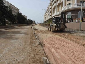 Türkler’de parke yol çalışmasında sona gelindi