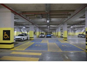 İsmet İnönü Otoparkı yeni yüzü ile hizmete başladı