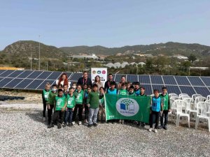 İlkokul öğrencileri Alanya Belediyesi’nin GES Projesi’ni gezdi