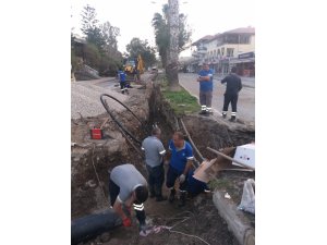 Büyükşehir’den Kemer’de içme suyu çalışması